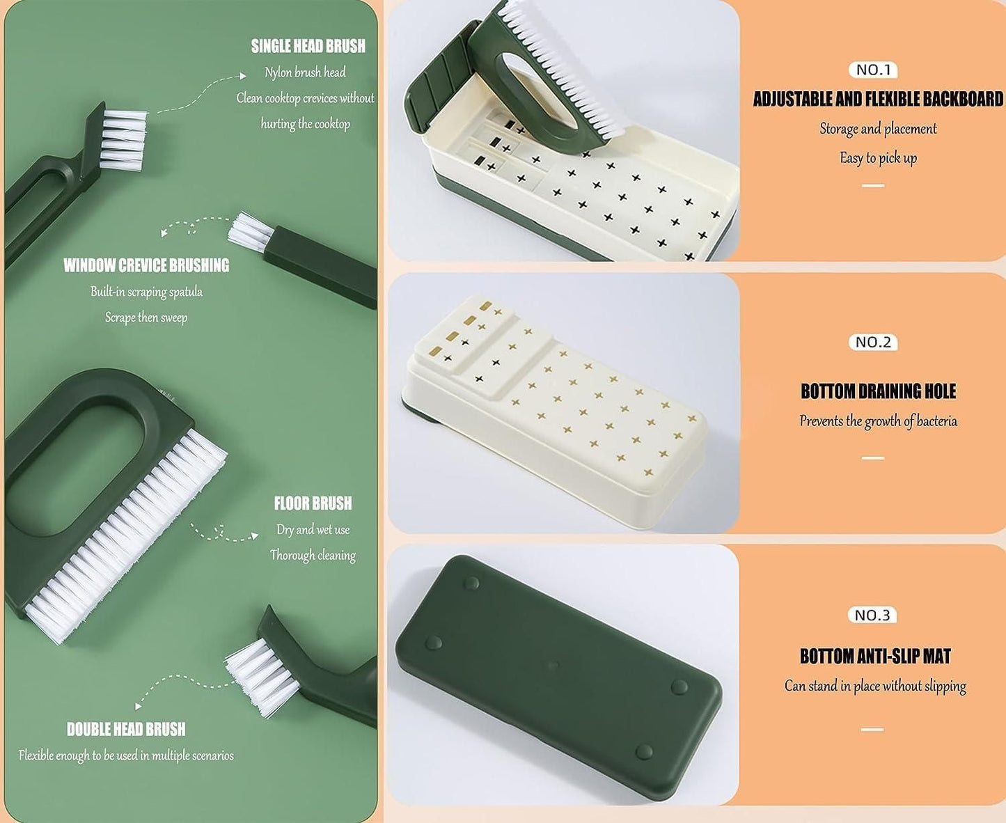 7 in 1 Gap Cleaning Brush Kit